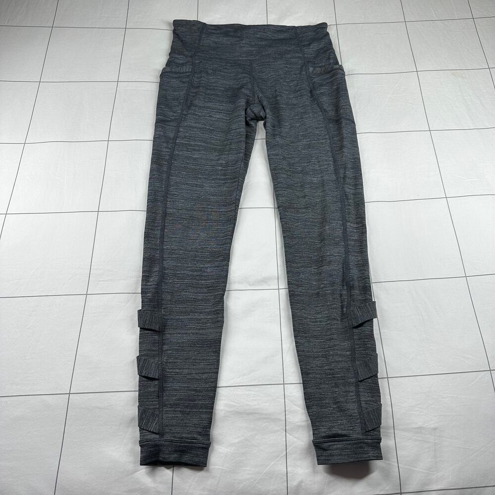 Athleta Dark Heather Gray High-Rise Leggings